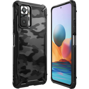 Панель Ringke Fusion X для Xiaomi Redmi Note 10 Pro/Redmi Note 10 Pro Max Camo Black