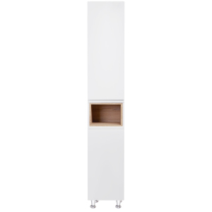 Пенал підлоговий Qtap Robin 350х1950х316 White/Whitish oak QT1376PN1651RWWO ТОП в Луцьку