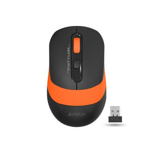 Миша A4Tech Fstyler FG10 Black+Orange в Луцьку