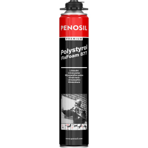 Пістолетна монтажна клей-піна Penosil Premium Polystyrol FixFoam 877 750 мл (A3781) в Луцьку