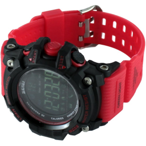 Чоловічий годинник Skmei Smart Watch 1227 Black Red BOX (1227BOXBKR) ТОП в Луцьку