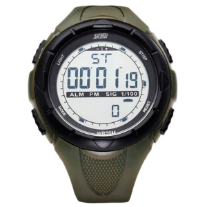 Мужские часы Skmei 1025 Army Green BOX (1025BOXAG) в Луцке