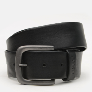 Ремінь шкіряний Levi's Levis Tumbled Icon Belt 233780-104-59 90 см Regular Black (7613417901902)