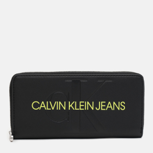 Кошелек женский Calvin Klein Jeans Sculpted mono z/a K60K608397-BDS NOSIZE Черный (8719854850526) надежный