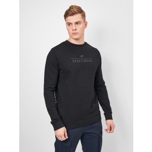 Свитшот 4F NOSH4-BLM350-20S 2XL Deep Black (5903609636715) лучшая модель в Луцке