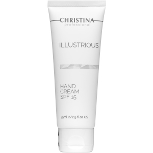 Защитный крем для рук Christina Illustrious Hand Cream SPF 15 75 мл (7290100365137) лучшая модель в Луцке