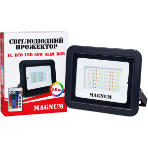 хорошая модель Светодиодный прожектор MAGNUM FL ECO LED slim 50Вт RGB IP65 (90018141)