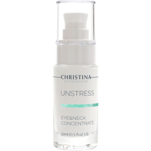 Концентрат для шкіри навколо очей та шиї Christina Unstress Eye&Neck Concentrate 30 мл (7290100367575) ТОП в Луцьку