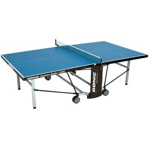 Стол для настольного тенниса Donic Outdoor Roller 1000 Синий (230291) ТОП в Луцке