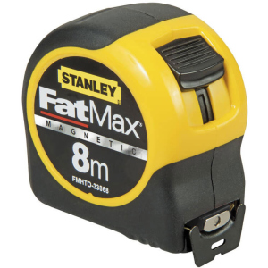 Рулетка измерительная Stanley FatMax Blade Armor с магнитным крючком 8 м х 32 мм (FMHT0-33868) ТОП в Луцке