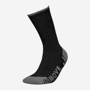 Термоноски InMove Sport Deodorant black/grey (44-46) (5901050072892) лучшая модель в Луцке