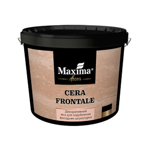 Декоративний віск для обробки фасадних штукатурок Cera Frontale Maxima Decor - 5 л (45655) краща модель в Луцьку