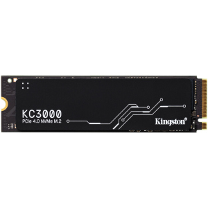 Kingston SSD KC3000 512GB M.2 2280 NVMe PCIe Gen 4.0 x4 3D TLC NAND (SKC3000S/512G)