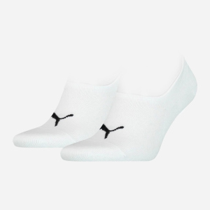 Носки Puma Unisex Footie 2P High C 90798102 35/38 2 пары White (8720245034661) лучшая модель в Луцке