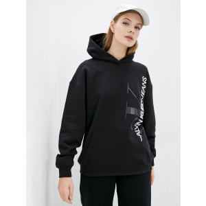 Худи Calvin Klein Jeans Vertical Monogram Hoodie J20J216929-BEH L Pvh Black (8719854846277) ТОП в Луцке