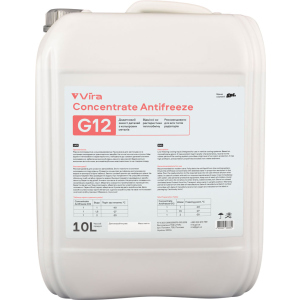 Жидкость охлаждающая Vira Concentrate Antifreeze G12 красная 10 л (VI4001) лучшая модель в Луцке