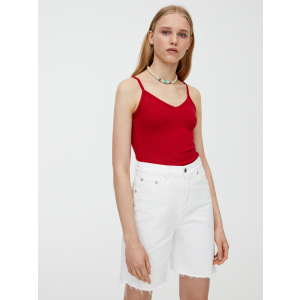 Майка Pull & Bear 9230/380/600 M Красная (SZ09230380600038) лучшая модель в Луцке