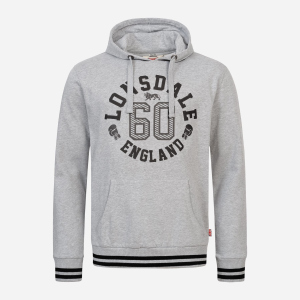 Худи Lonsdale Mamhead 117139 2XL MarlGrey/Black (4251522377118) в Луцке