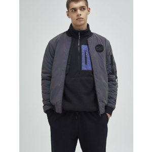 Бомбер Pull & Bear 4711/503/611 XL Графит светоотражающий (04711503611056) надежный