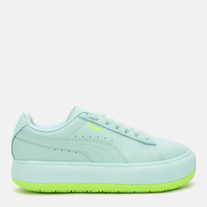 Кроссовки Puma Suede Mayu Mono Wn's 38258501 37 (4) 23 см Eggshell Blue-Green Glare (4063699786538) рейтинг