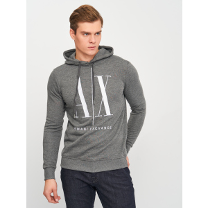 Худи Armani Exchange 10792.2 M (46) Темно-серое лучшая модель в Луцке