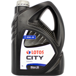 Моторное масло Lotos City Diesel CC 20W-50 5 л (WF-K502780-0NA) в Луцке