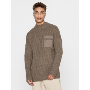 Светр Pull & Bear XAZ225023TETS M Сіро-бежевий (DD8000004556468)