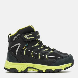 Черевики Elbrus Savas Mid Wp Jr 29 Blk/Lime/Slvr (5902786078349) краща модель в Луцьку