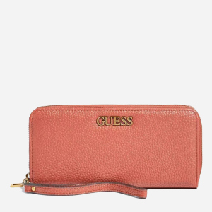 Кошелек женский Guess Alby Slg Large Zip Around SWVB7455460-WKY Бордово-коричневый (8000702444294)