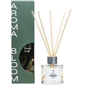 Аромадифузор для дому Aroma Bloom Woody scent Аромат лісу 100 мл (8690954163498) краща модель в Луцьку