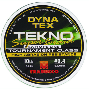 Шнур Trabucco Tekno Super Braid 135 м 0.165 мм 8.16 кг Зелений (054-21-160) краща модель в Луцьку