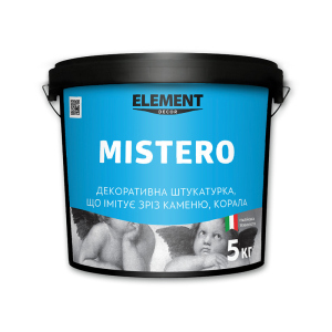 Декоративна штукатурка MISTERO ELEMENT DECOR 15 кг пластичний універсальний матеріал для оформлення інтер'єру в Луцьку