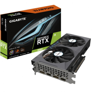 Видеокарта Gigabyte GeForce RTX 3060 EAGLE OC 12GB GDDR6 (GVN3060EAGLEOC12GD) в Луцке