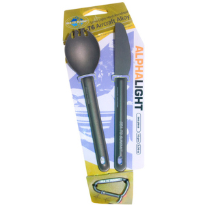 Нож + Ложка-вилка Sea To Summit Alpha Light Cutlery Set 2pc Knife, Spork ACUTALSET2 (9327868019427) в Луцке