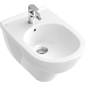 Біде підвісне VILLEROY&BOCH O.NOVO білий (без змішувача) 54600001 краща модель в Луцьку