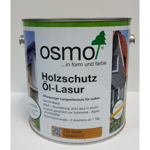 Защитное масло – лазурь OSMO HOLZSCHUTZ ÖL-LASUR 700 (сосна) 0.75 л. лучшая модель в Луцке