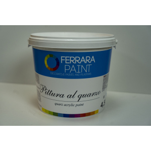 Кварцевая краска-грунт Pittura al quarzo Ferrara Paint 4.5 л ТОП в Луцке