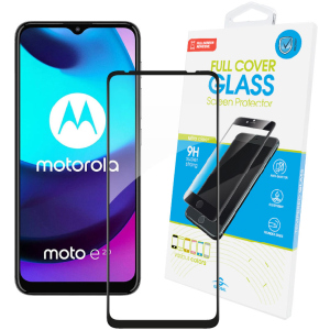 Захисне скло Global Full Glue для Motorola Moto E20 Black надійний