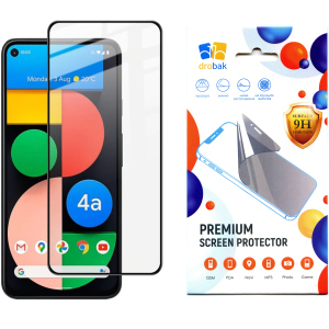 Защитное стекло Drobak Frame A+ для Google Pixel 4A 5G Black