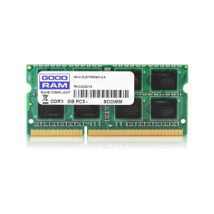 Пам'ять GOODRAM 8 GB SO-DIMM DDR3L 1600 MHz (GR1600S3V64L11/8G) краща модель в Луцьку