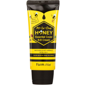 Універсальний медовий крем BB FarmStay All-In-One Honey Essential Cover BB Cream 50 г (8809624728299)