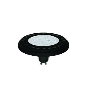 Лампа Nowodvorski REFLECTOR LED 9W, 3000K, GU10, ES111, ANGLE 30, LENS, BLACK CN (9343) лучшая модель в Луцке