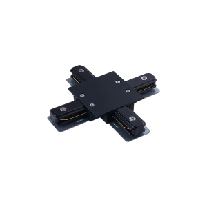 З'єднувач Nowodvorski PROFILE RECESSED X-CONNECTOR BLACK CN (8837) ТОП в Луцьку