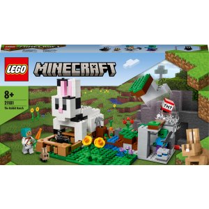 Конструктор LEGO Minecraft Кроличе Ранчо 340 деталей (21181) ТОП в Луцке