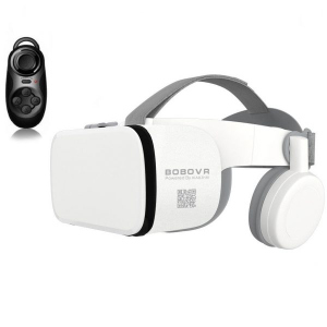 Окуляри віртуальної реальності Bobo VR Z6 + пульт+навушники Bluetooth 110 ° White ТОП в Луцьку