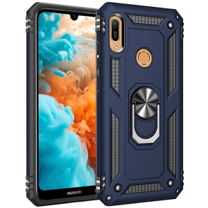 Панель BeCover Military для Huawei Y6s 2020 / Y6 2019 / Y6 Pro 2019 / Y6 Prime 2019 / Honor 8A / 8A Prime Blue ТОП в Луцке