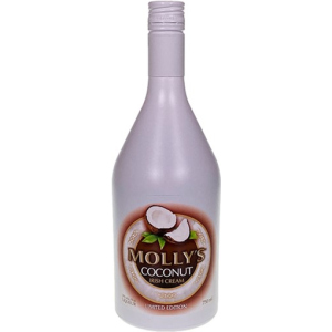 Лікер Molly's Coconut Irish Cream 0,75 л 17% (736040000945) надійний