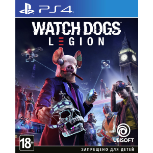 Гра Watch Dogs Legion для PS4 (Blu-ray диск, Російська версія) надійний