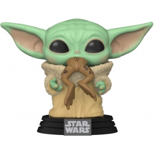 Коллекционная фигурка Funko POP! Star Wars: The Mandalorian - The Child with Frog (Baby Yoda) рейтинг