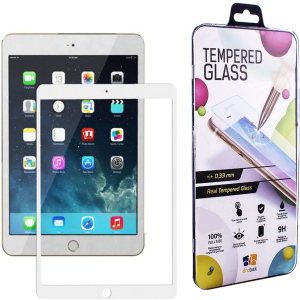 Захисне скло Drobak Full Cover для Apple iPad 10.2" A2200 2019 White (222255) краща модель в Луцьку